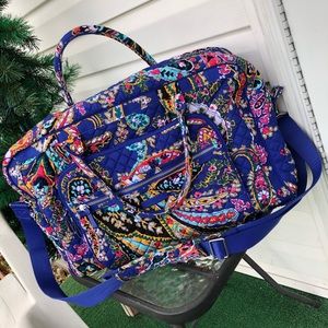 NWOT Vera Bradley Romantic Paisley Weekender Bag
